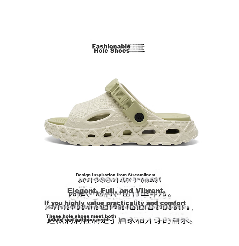 XTEP Men's Sports Sandals Casual Outdoor Shoes 2026 Summer New Men's Slippers 013 Black Gray Size 39-40 2
