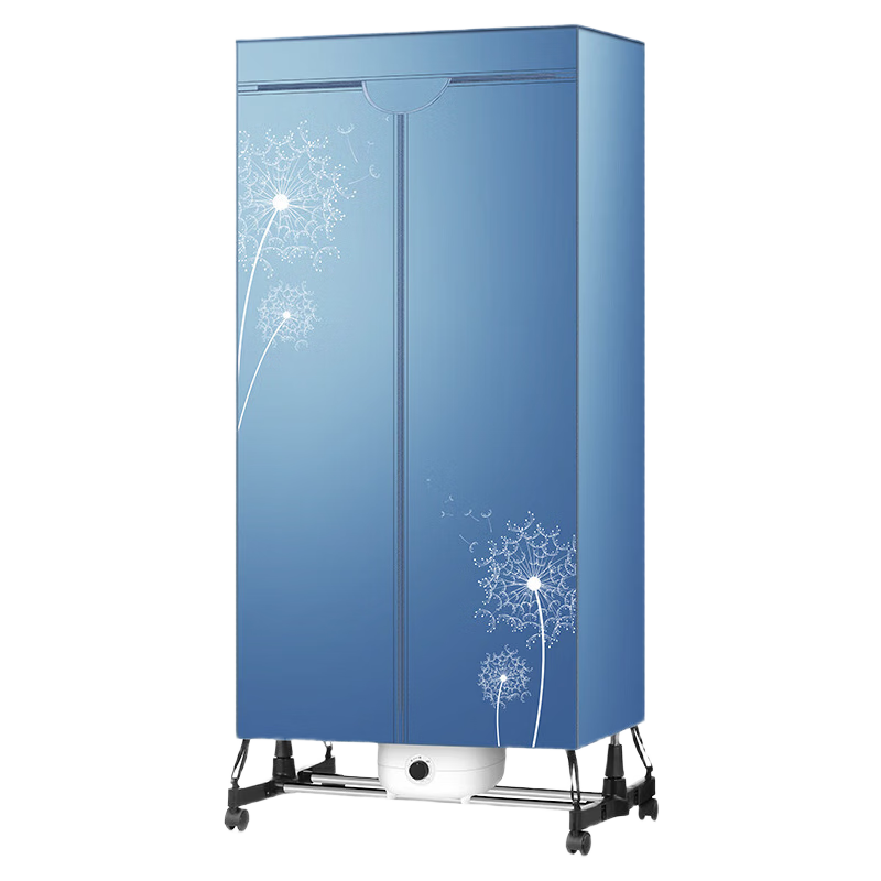 GREE [Omni-Wheel Flexible Movement] Clothes Dryer, Home Drying Machine, Dehumidifier for Clothes, Wardrobe Moisture Extractor, High-Temperature Sterilizer And Mite Remover GN-10X60