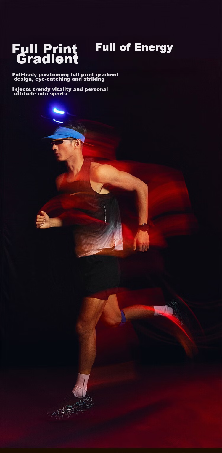 XTEP 2000KM PRO Men's Quick-Dry Vest Sports Sweat-Absorbing Breathable Running Outdoor Training 8