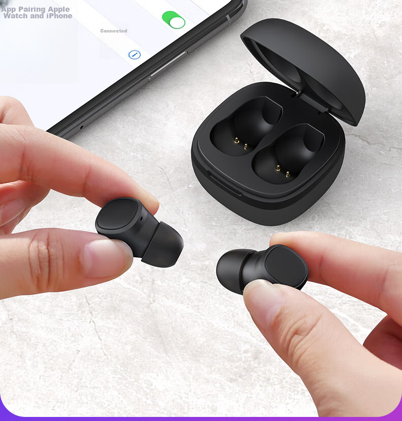 EMEY [Fully Upgraded] T1X True Wireless Bluetooth Earbuds In-Ear Music Calling Low Latency Bluetooth 6.0 Noise Cancellation Compatible with Apple Huawei Xiaomi Honor Pink 14