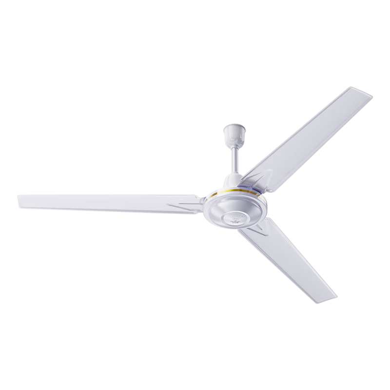 DIAMOND 56-Inch High Power Industrial Ceiling Fan 100W Three-Speed 3-Blade White for Dining Room Dormitory Commercial Use