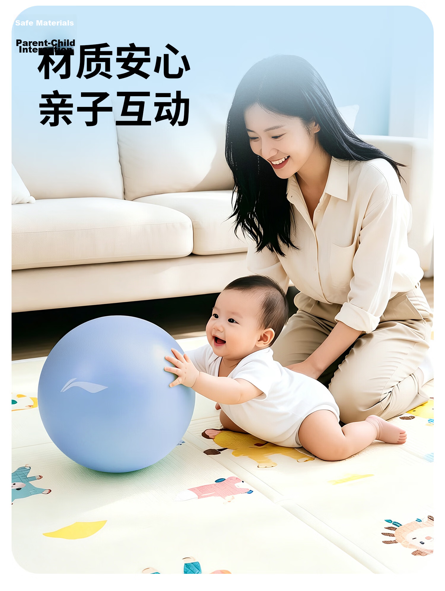 Li-Ning Yoga Ball Pelvic Floor Muscle Pregnant Women Adult Pilates Small Ball Hip Lift Fitness Thickened Elastic Explosion-Proof Mini Balance Ball for Women 10