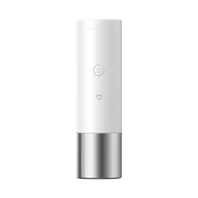 Mijia Xiaomi Portable Coffee Maker Mini Handheld Fully Automatic Capsule and Ground Coffee Machine for Office and Home Outdoor Camping Cold Brew and Hot Brew White with Storage Bag