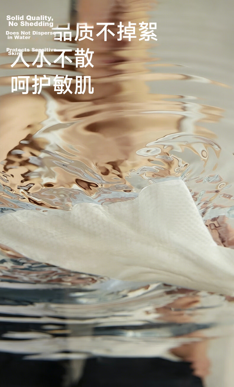 Luolai Home Disposable Towel Bath Towel Extra Large Thick Soft Individually Packaged Travel Face Wash Towel 30*70CM 5 Packs 10 Pieces 3