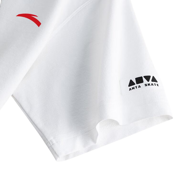 Anta Couple Casual Short Sleeve Unisex Summer Quick-Dry Breathable Printed T-Shirt 172538108
