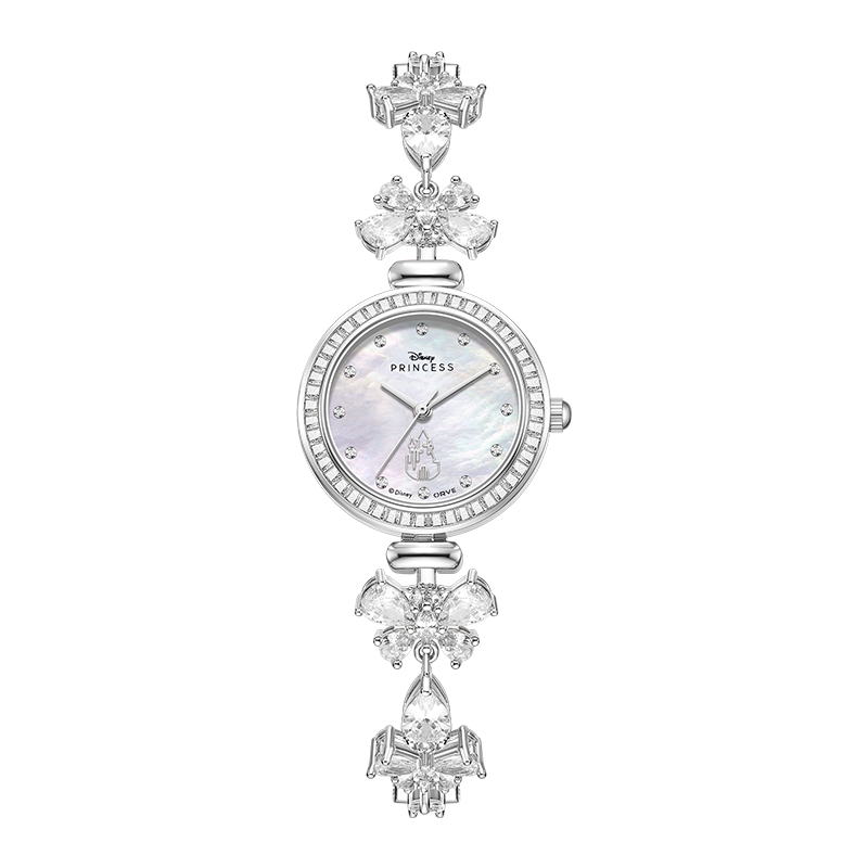 Disney Butterfly Watch, Women's Small Fortune Butterfly Full Diamond Bracelet Watch, Small Dial, Birthday, March 8th Festival, New Year Gift for Girlfriend