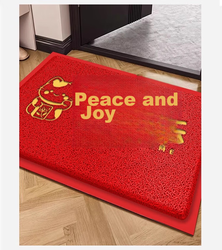 Luoyoute Entrance Door Mat Safety Coir Floor Mat Home Commercial Durable Non-Slip Doorway Rug 10