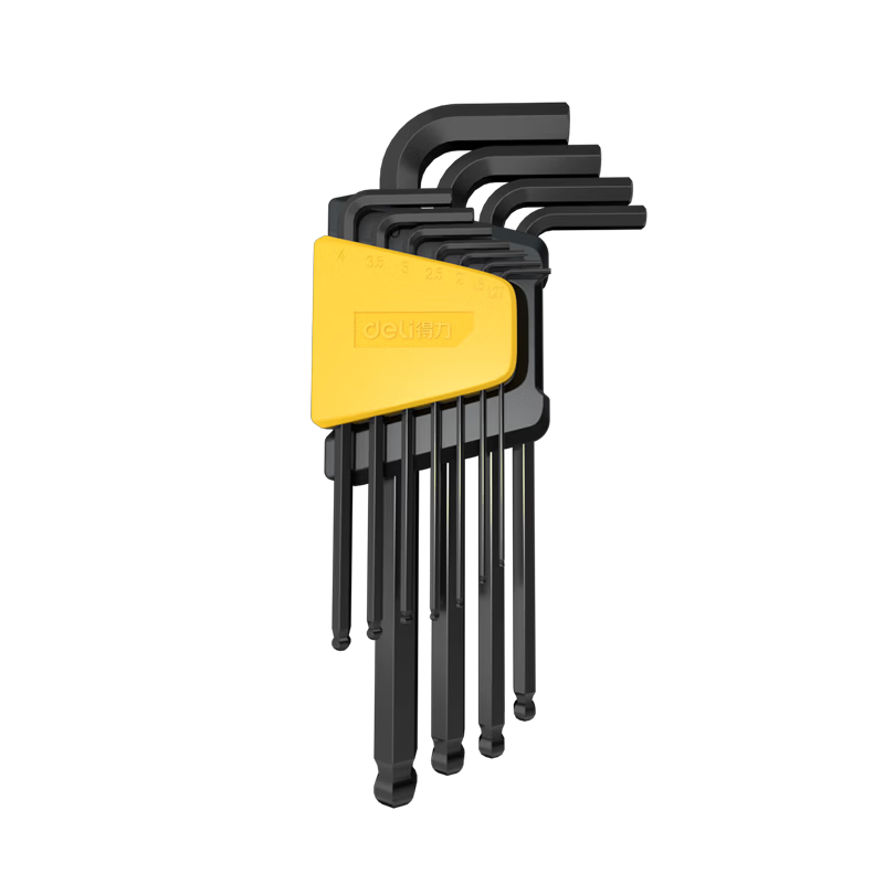 Deli Hex Key Wrench Set T-Handle Hexagon Screwdriver Extended Household Tool