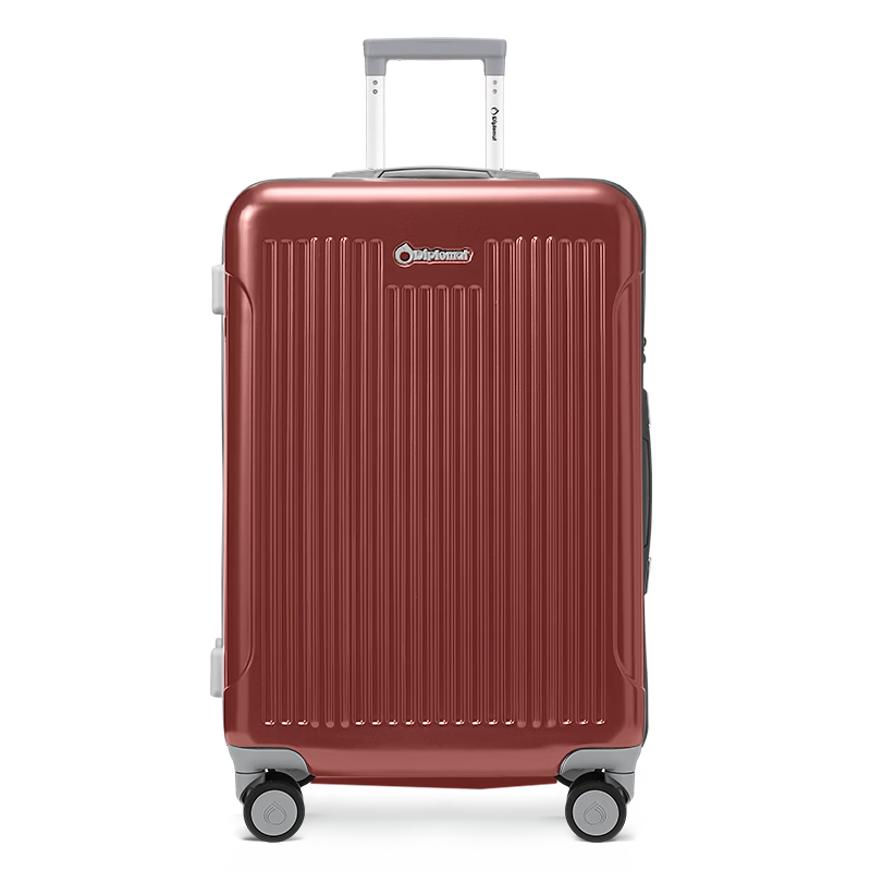 Diplomat 24-Inch Large Capacity Expandable Luggage Suitcase with Password Lock for Men And Women TC-6013TM