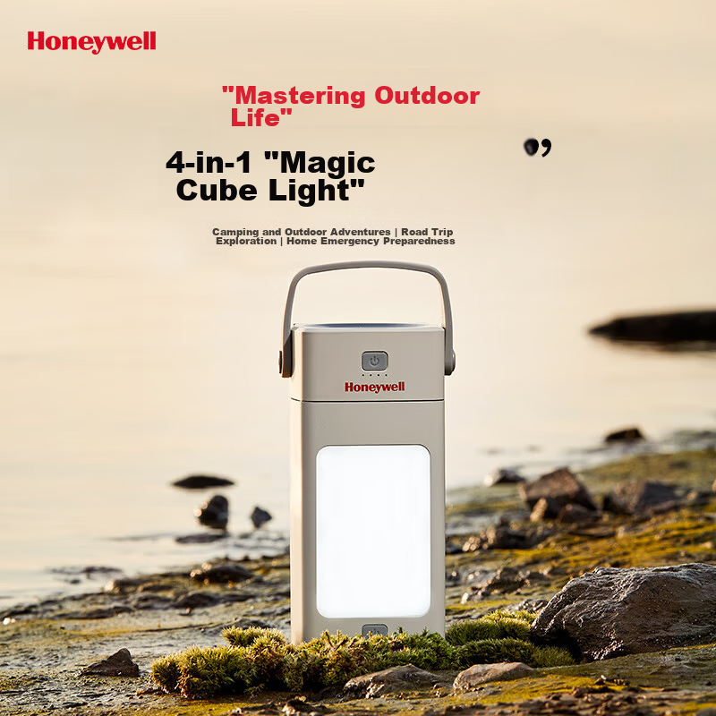 Honeywell Multifunctional Outdoor Camping Lantern Ambient Light Emergency Bedside Lamp Hanging Detachable 4-in-1 High Brightness Long Battery Life