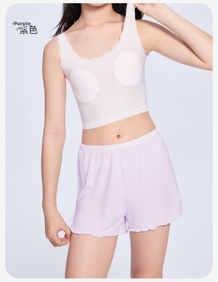 Jiusuiban Girls' Anti-Exposure Safety Shorts Modal Boyshorts for Girls A-Class Soft Breathable Underwear 13