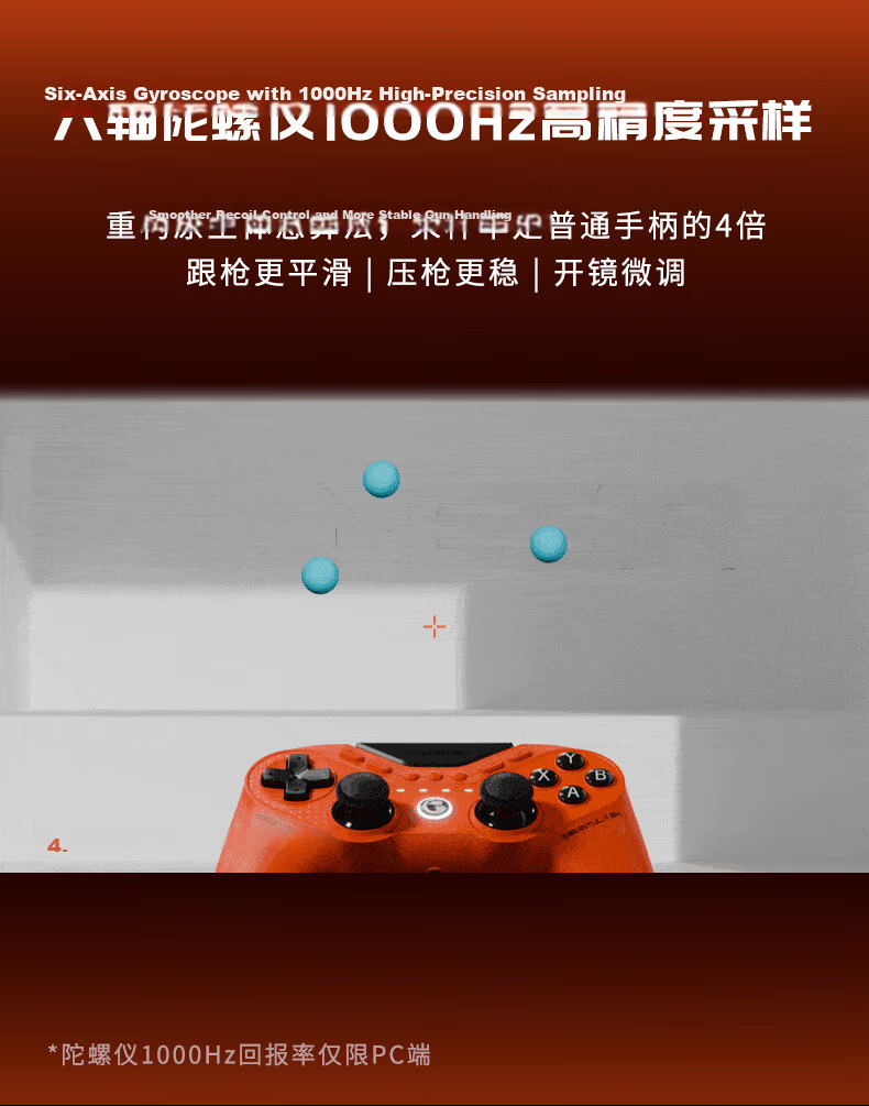 Gaisel Little Chicken Nine-Tailed Fox Microsoft Licensed Xbox Wired Symmetrical Game Controller TMR Joystick Dual Trigger for PC Steam 13