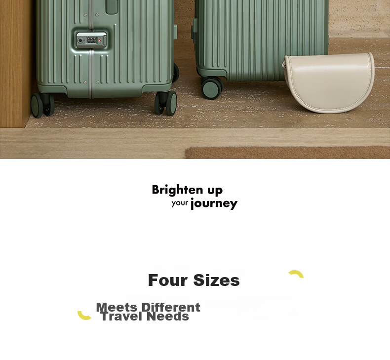90 Points 20-Inch Aluminum Frame MAX Luggage 2026 New Travel Suitcase Trolley Carry-On Password Lock Soft Matte Purple 15