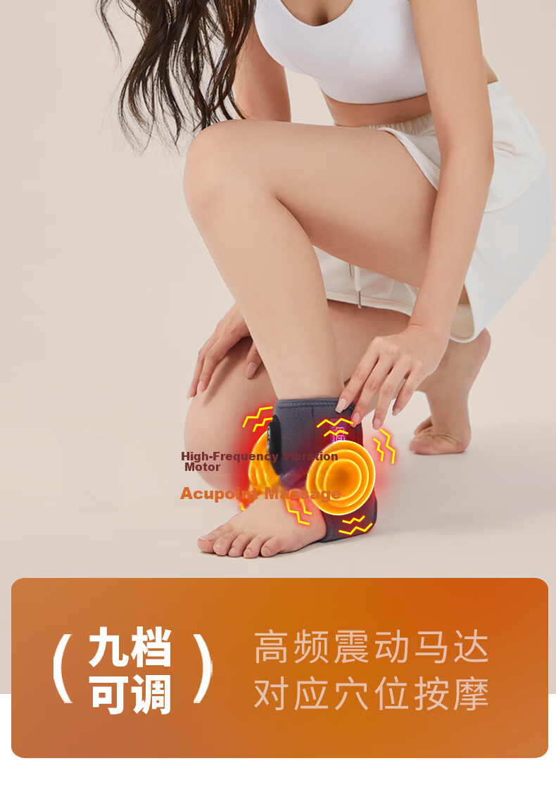 Liaoyuan [Hongguang Phototherapy] Electric Heating Ankle Warmer Heat Therapy Device for Ankle Sprain and Injury Massage 10