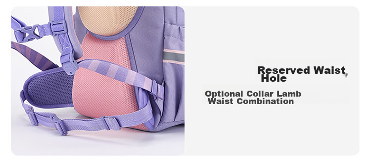 KALA·Y Cloud Backpack for Elementary Students Grades 1-3-6, Child Anti-Fall Load-Reducing Spine Protection Ultra-Light School Bag 13