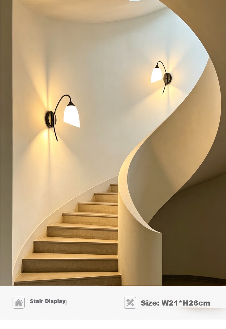 Dengling Modern Minimalist LED Wall Lamp Bedroom Bedside Balcony Creative Nordic Living Room Corridor Staircase Lighting Fixture 9