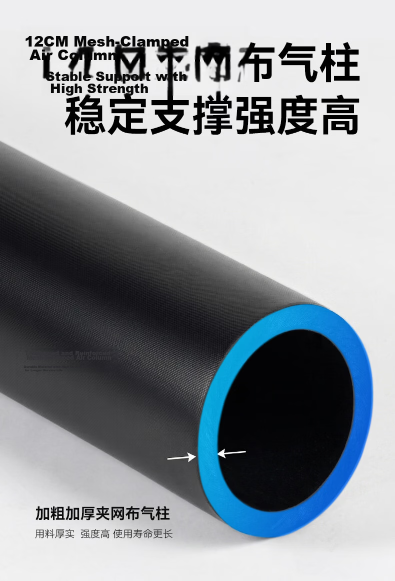 Black Dog Tianmen Inflatable Tunnel Tent Modular Black Coated Outdoor Camping Camp Tent 15