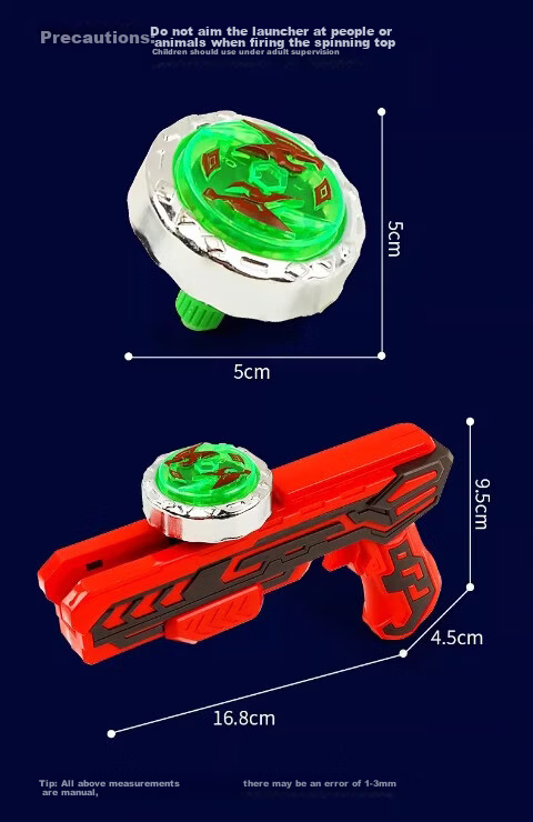 Lankup Gyroscope Toy Gun Launcher Dual Battle Board Game Children's Toy for Boys Ages 3-6 Birthday Gift 12
