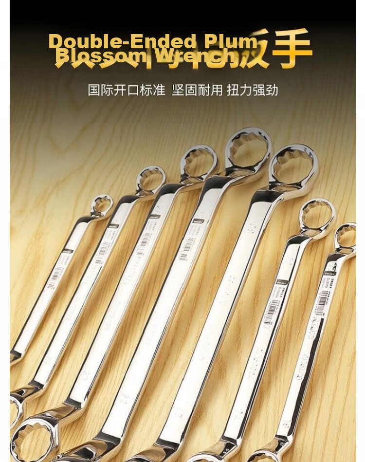 Deli Tool Mirror Double Open-End Wrench 16x18mm DL151618 3