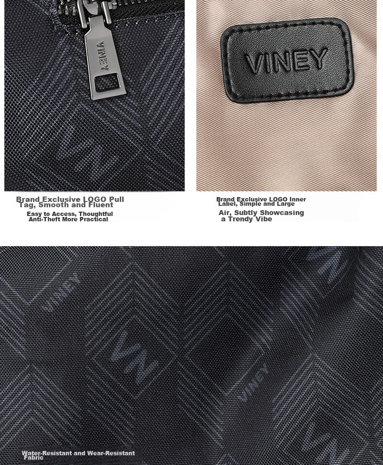 Viney Travel Gym Crossbody Luggage Bag Short Trip Business Men's Sports Handbag Lightweight Large Capacity 12