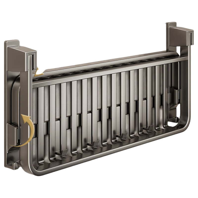 Baihan Towel Rack, No Drilling Required, Bathroom Storage Shelf, Bathroom Accessories, Toilet Bath Towel Holder Set, Bathroom Storage Organizer