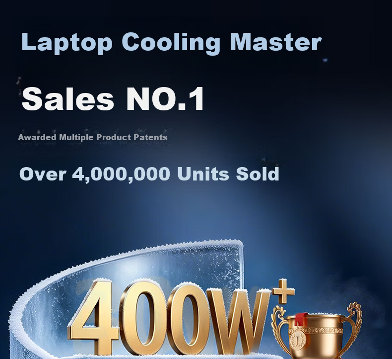 VENIDER 2026 Latest Cooling No.1 Laptop Cooling Fan Cooler Gaming Cooling Pad Stand for Lenovo Dell Alienware Savior 3