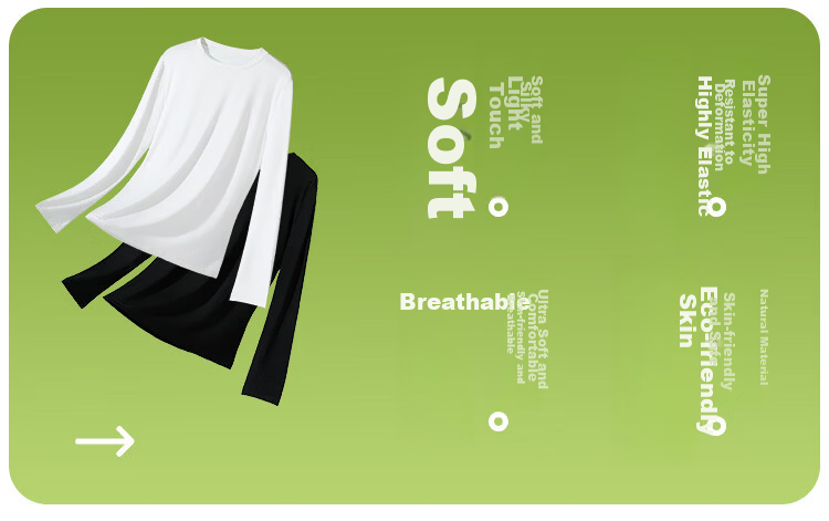Yiershuang Women's Base Shirt 2026 New Summer Ultra-Thin Layered Wear T-Shirt Female Round Neck Slim Fit Long Sleeve Top 2