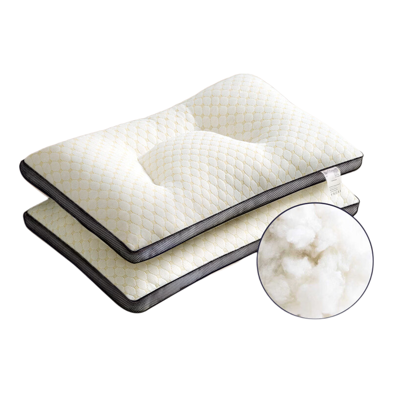 CROWN Cervical Pillow Neck Support Deep Sleep Pillow A-Class Five-Star Hotel Pillow Core Adult Pair for Men and Women