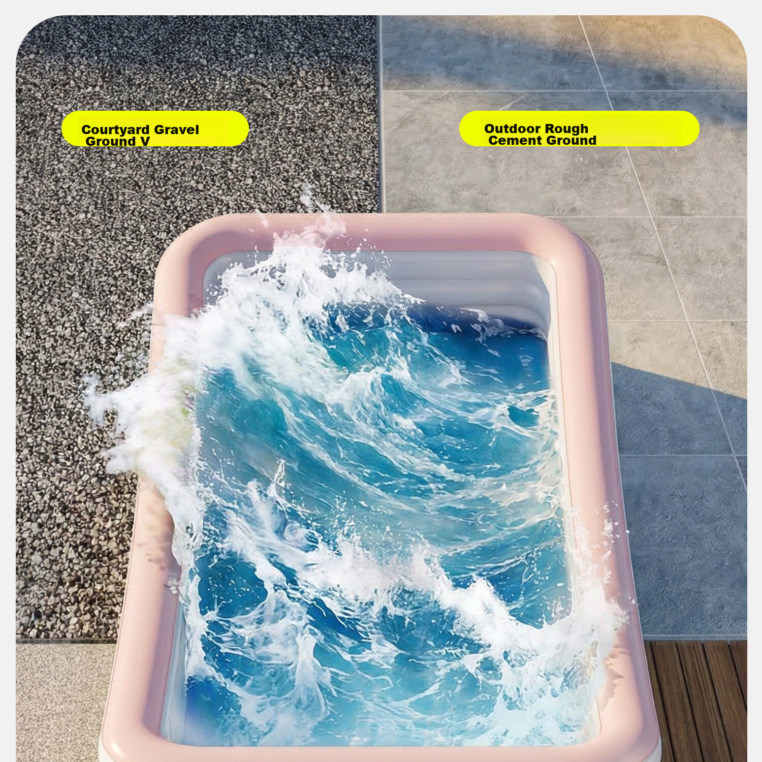 Chuandaoxiong Inflatable Children's Swimming Pool, Thickened for Adults And Kids, Baby Bath Pool, Home Outdoor Extra Large Water Pool 21