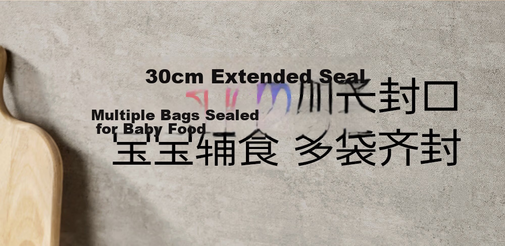 Bear Fully Automatic Vacuum Sealer Machine, Wet And Dry Dual-Use Food Preservation Vacuum Sealer, No-Press Fully Automatic, Home And Commercial Dual-Use Double Pump FKJ-Q01F2 20