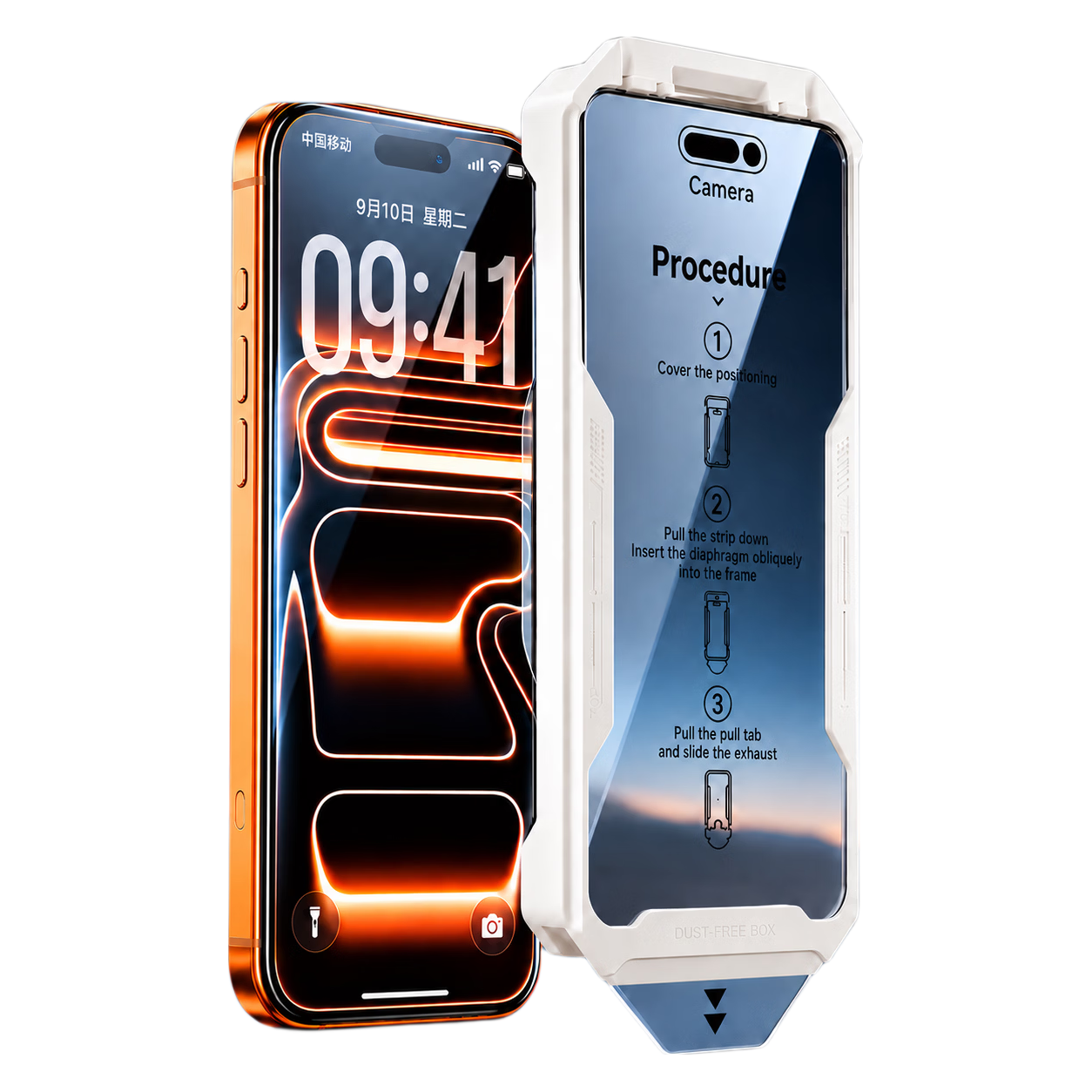 Langling [2-Pack] Tempered Glass Screen Protector for iPhone 17 Full Coverage HD Anti-Drop Dustproof Film
