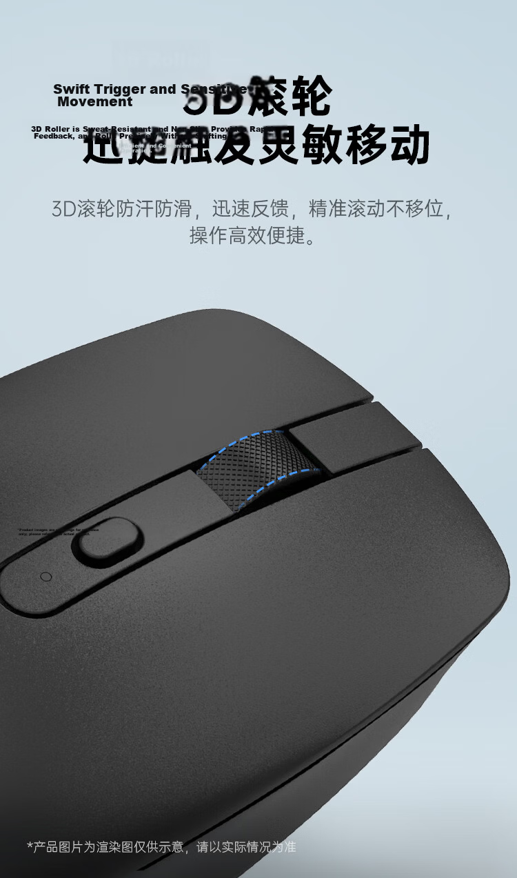 HP White Wireless Mouse Silent Anti-Slip Portable Universal for Laptop Desktop 6