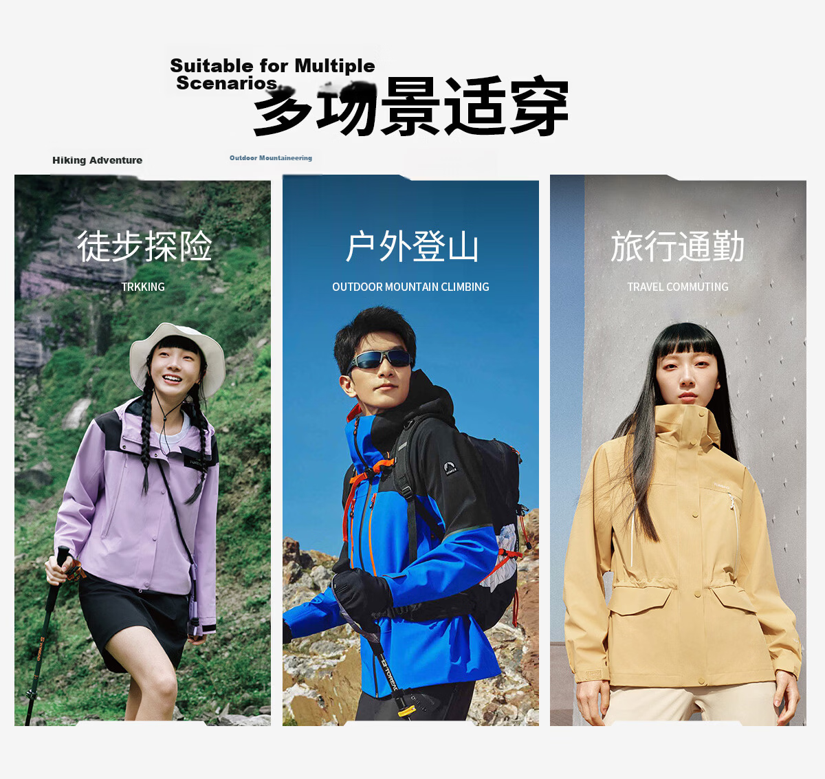 TOREAD Huang Jingyu Edition Men's 26 Softshell Jacket Cordura Fabric Windproof Professional Mountaineering Coat TAEEBO81753 9