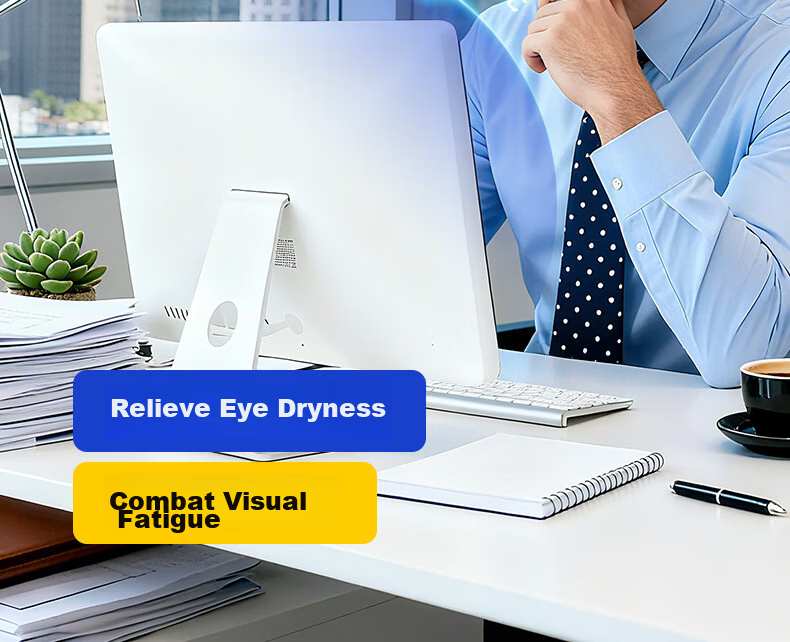 Pulais German Imported Blue Light Blocking Glasses Post-Femtosecond Surgery Anti-Fatigue Computer Use 99% Blue Light Blocking Protective Eyewear 10