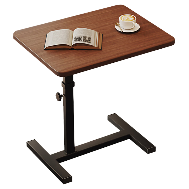 Quanpinwu Adjustable Bedside Table Computer Desk Mobile Foldable Study Writing Desk for Home Bedroom Living Room Sofa