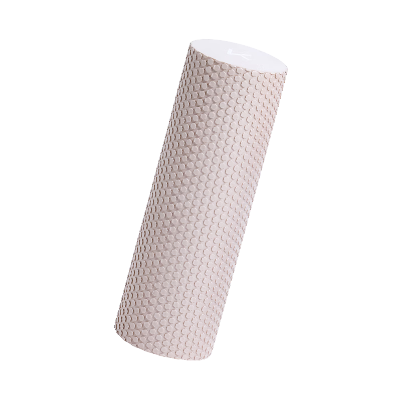 Keep Foam Roller Solid Muscle Relaxation Massage Roller Fitness Yoga Cylinder Beginner Soft Floating Point Massage Oat White