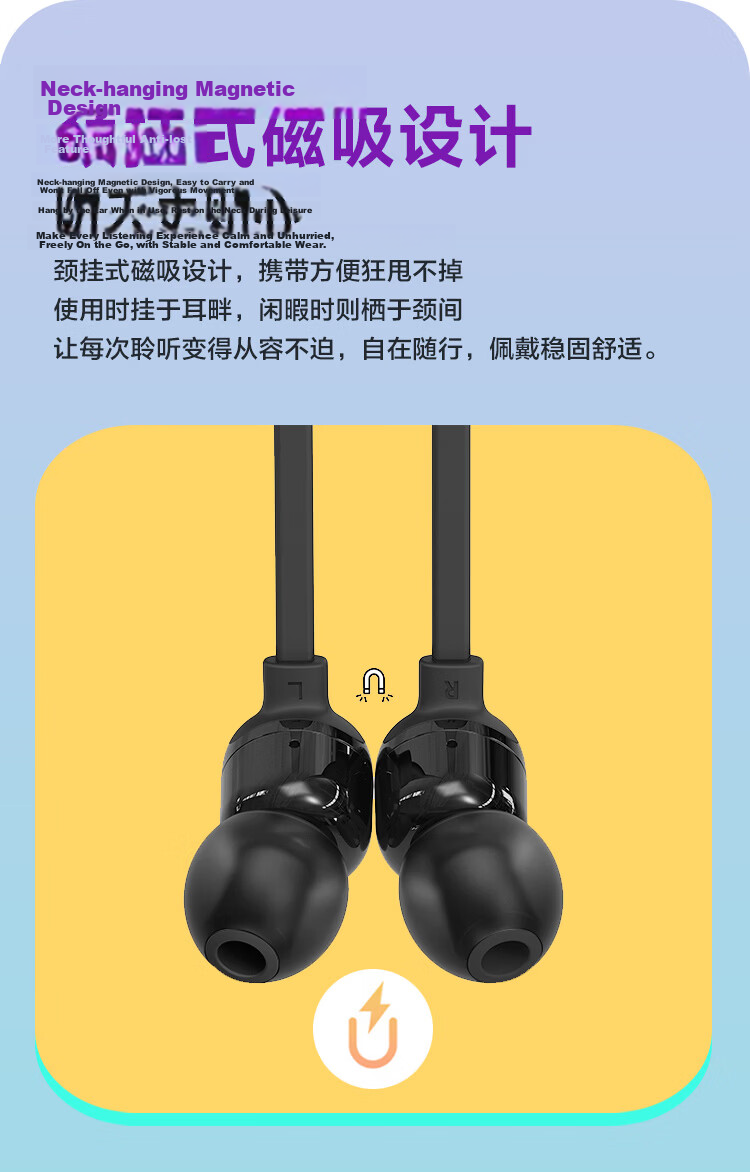 JBL TUNE 135BT Bluetooth Wireless Neckband Sports Earphones Wireless Stereo Headphones for Apple Devices Blue 6