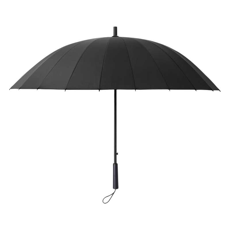 C'mon Windproof Umbrella, Long Handle Umbrella for Two People, Large Business Windproof Umbrella for Men, Outdoor Rain Umbrella with One-Button Opening, 16-Rib Straight Pole Umbrella