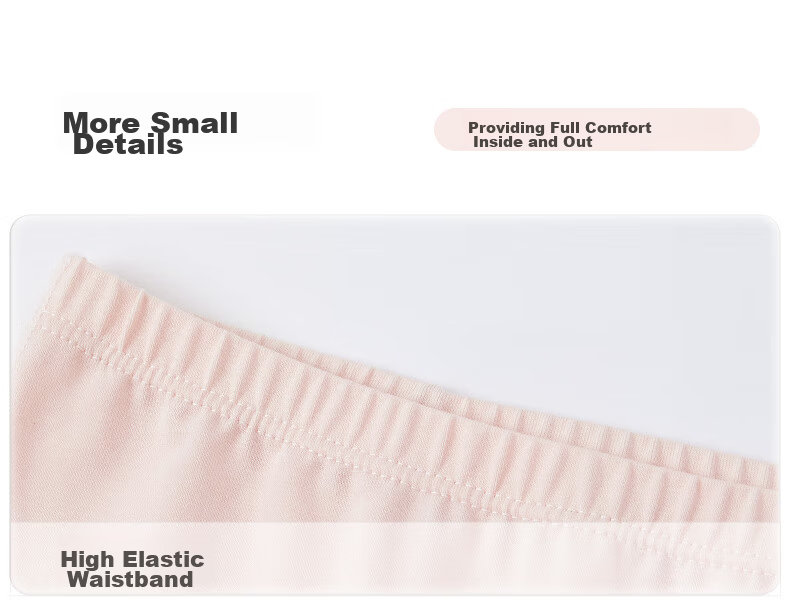 Niduoxiong Girls' Safety Shorts, Anti-Exposure Underwear, Baby Boyshorts, Children's Boxer Briefs, Pink + Skin Color, XL 19