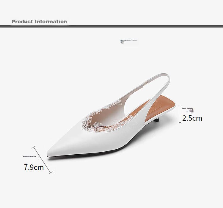 Le Saunda Romantic Queen Pointed Toe Kitten Heel Backless Sandals Women 32501 Truffle Black BKL 37 6