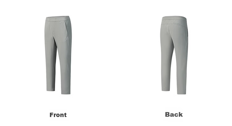 FILA Official Agile Men's Knit Pants 2026 Spring Running Fitness Basic Straight-Leg Trousers 28