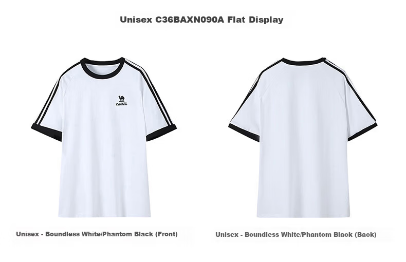 CAMEL Dilireba Style Short Sleeve Soft Cotton T-Shirt Unisex Summer New Loose Casual Sports Top 38