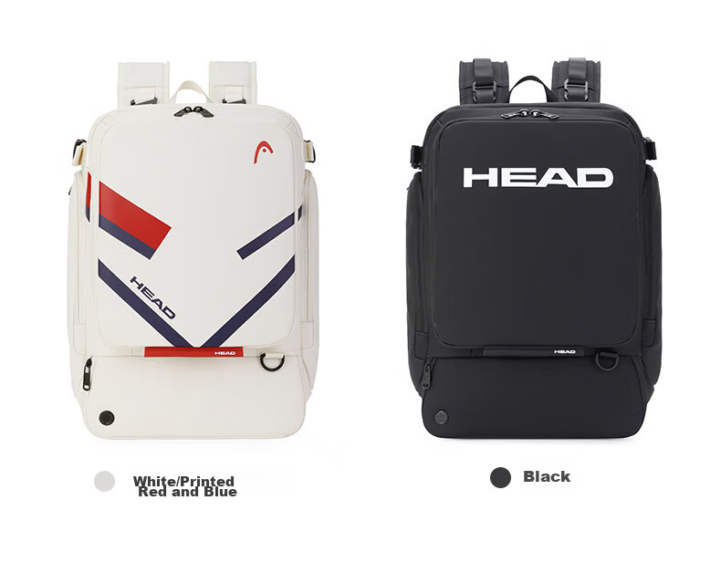 HEAD Tennis Bag Badminton Bag Large Capacity Backpack Unisex Travel Sports Backpack 19L Pickleball Racket Bag 6