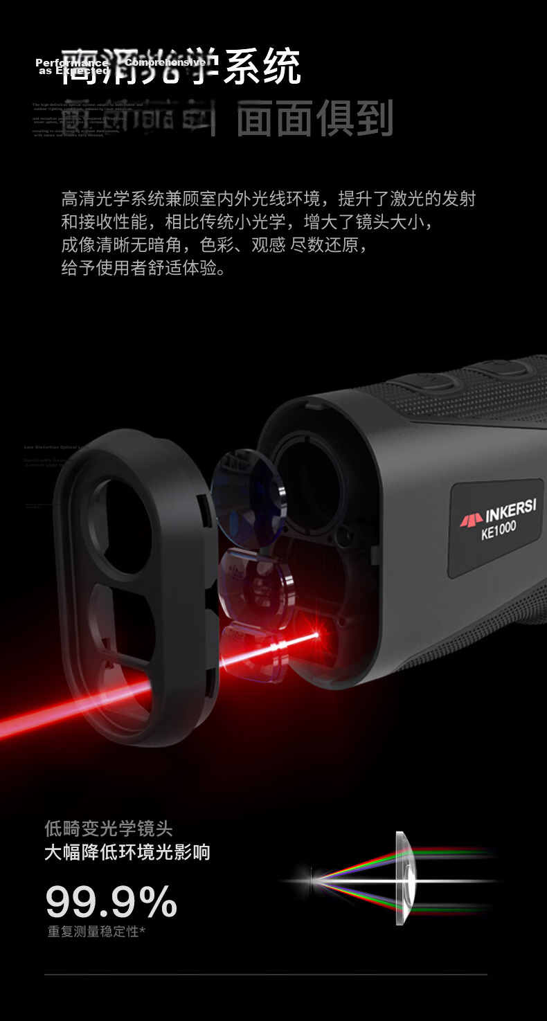 SNDWAY EagleScope Laser Rangefinder Outdoor High-Precision Electronic Ruler Infrared Distance Meter KE1000 5