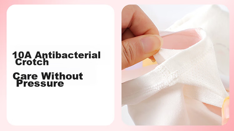 Bingxue Kapok Children's Underwear Girls Pure Cotton Class A Boxer Shorts 10A Antibacterial Breathable Pink Toddler Shorts 13