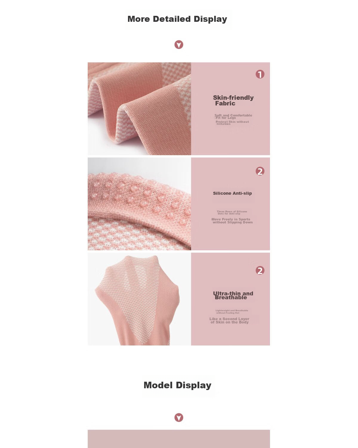 NAILEKESI N Professional Knee Brace for Women, Sports-Specific Warmth, Badminton Running Knee Joint Protector, Breathable Warm Arthritis Support 8