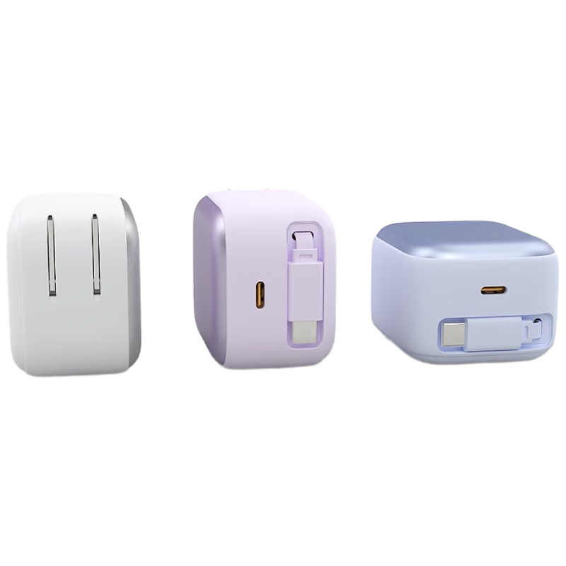 Kewo Apple 17 Charger 67W GaN Fast Charging Head with Retractable Cable for iPhone 16 Pro Max Huawei Xiaomi Phone Tablet Laptop