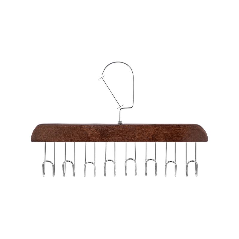 Jiebishi Wave Hangers, Set of 2, Multifunctional Clothes Hangers, Dormitory Non-Slip Necktie And Camisole Storage Hangers