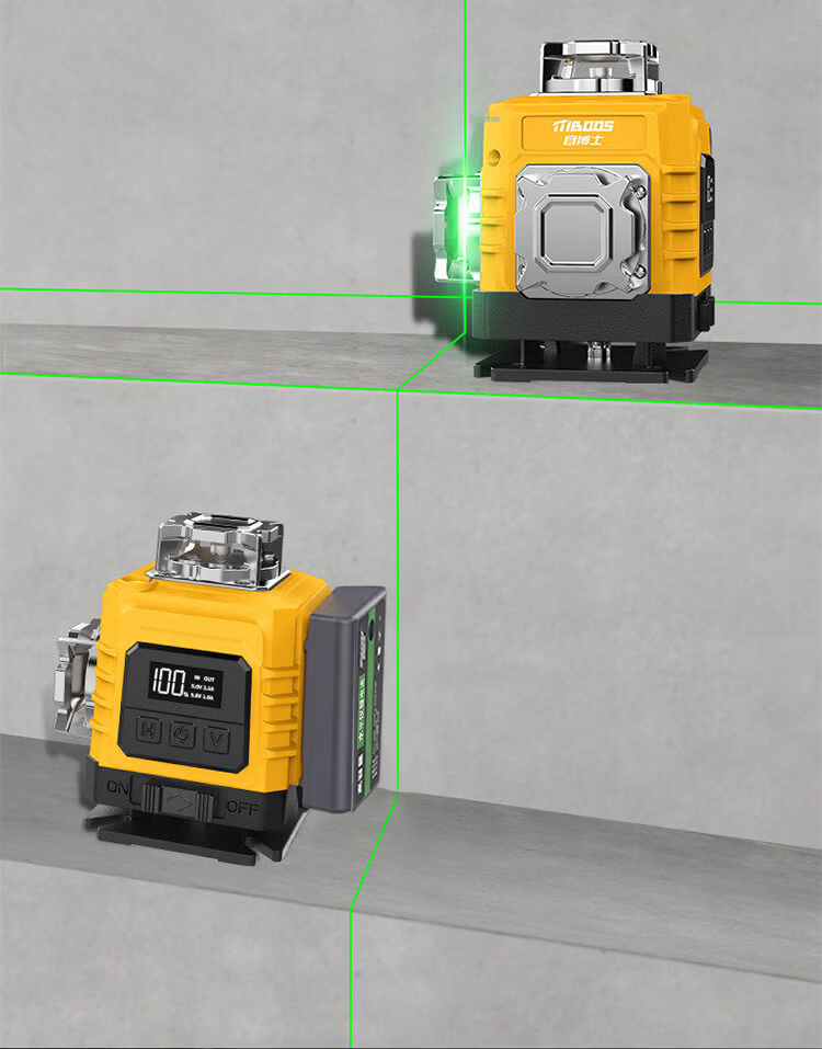 Dr. Mu Infrared Laser Level High-Precision Strong Light Fine Line Solar Outdoor Auto Leveling Measuring Tool 17