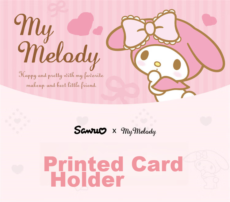 Mascara x My Melody Limited Edition Women's Bag Luxury Card Holder Small Coin Purse Birthday Gift for Girls 3